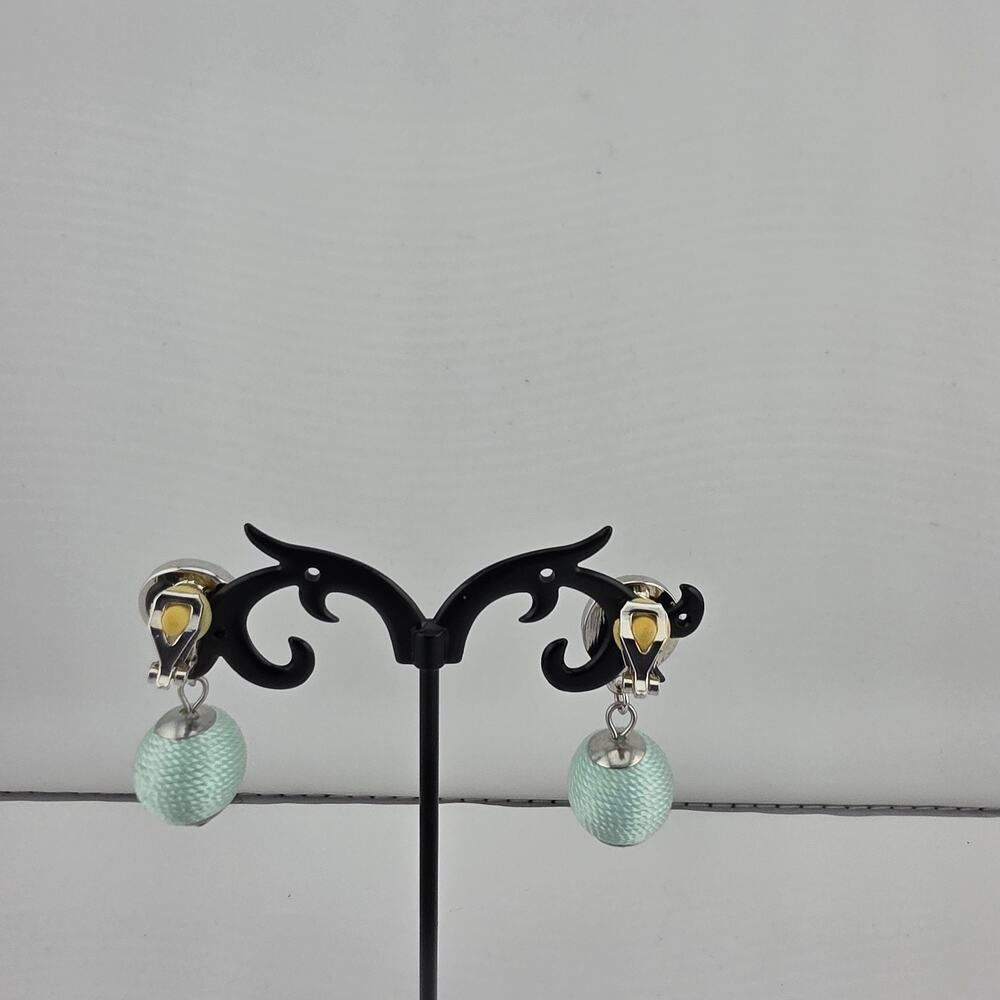Authentic Signed Ruby Rd Silver Tone & Turquoise Statement Jewelry - Picture 3 of 5